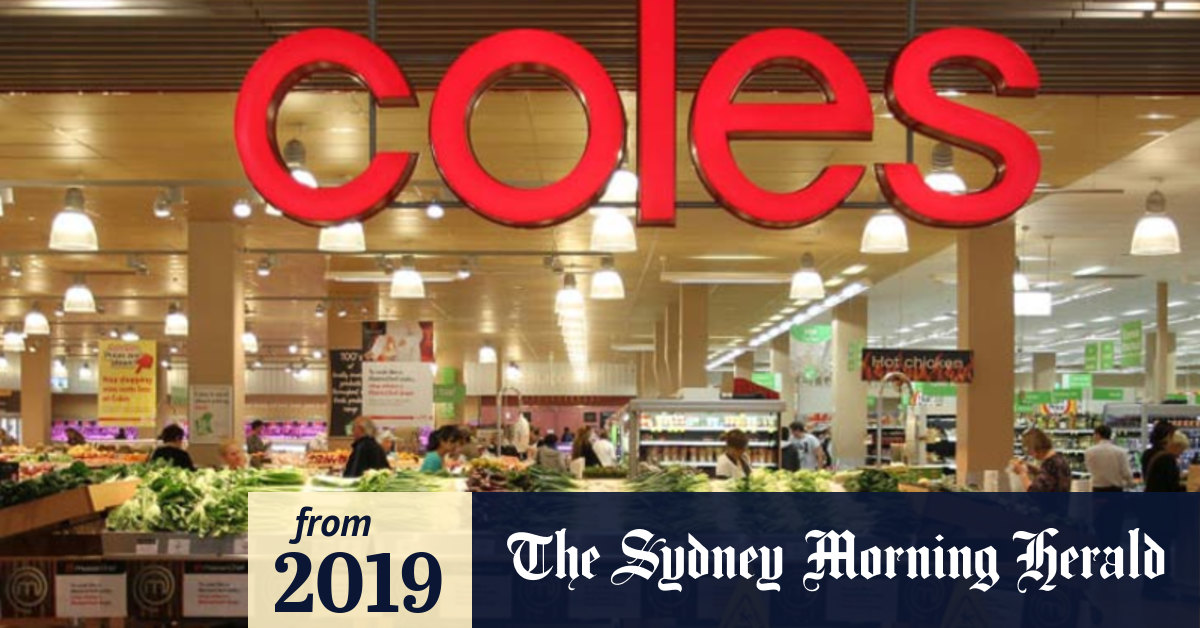 Video Coles announces grocery stacking robots
